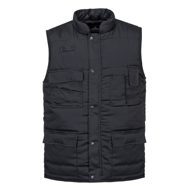 Gilet chaud Reporter Multipoches Noir