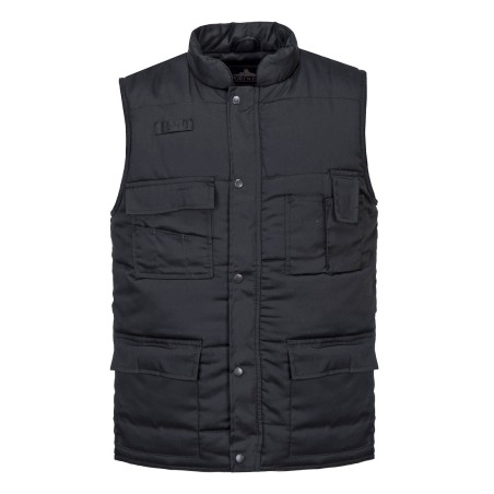 Gilet chaud Reporter Multipoches Noir