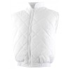 Gilet matelasse sans manches Blanc