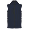 Bodywarmer softshell Homme Marine