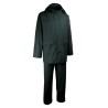 Ensemble de pluie polyurethane / PVC Vert Bouteille