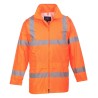 Veste de pluie HV Polyester/PVC orange fluo