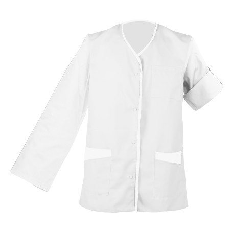 Tunique FLORA Manches Transformables coloris Blanc uni