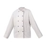 Veste cuisinier Armonia Femme Manches longues Palace Blanc et Pied de Poule