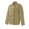 Veste cuisinier Armonia Femme Manches longues Palace Sable et Anthracite