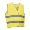 Gilet signalisation Scratch Polyblock 2 bandes Jaune Fluo