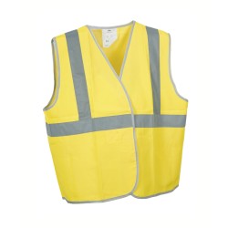 Gilet de securite 3 bandes Polyblock Jaune Fluo