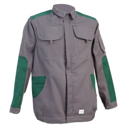 Blouson JONAS Magnum Coloris Gris Acier et Vert Bouteille