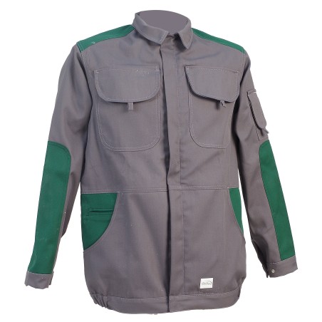 Blouson JONAS Magnum Coloris Gris Acier et Vert Bouteille