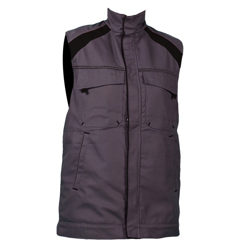 Gilet chaud ALBATROS Dallas Anthracite et Noir