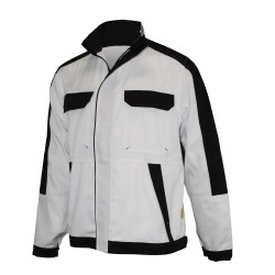 Blouson Femme MAESTRO Magnum Blanc et Anthracite
