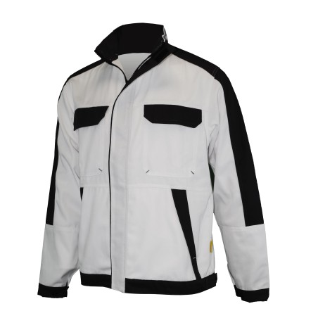 Blouson Femme MAESTRO Magnum Blanc et Anthracite