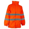 Veste de Pluie TYPHOON Tissu Softy Orange fluo Uni
