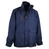 Veste de Pluie RECYCLEE FOREZ Uni Marine
