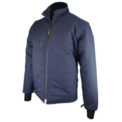 GILET CHAUD RECYCLE FOREZ UNI MARINE