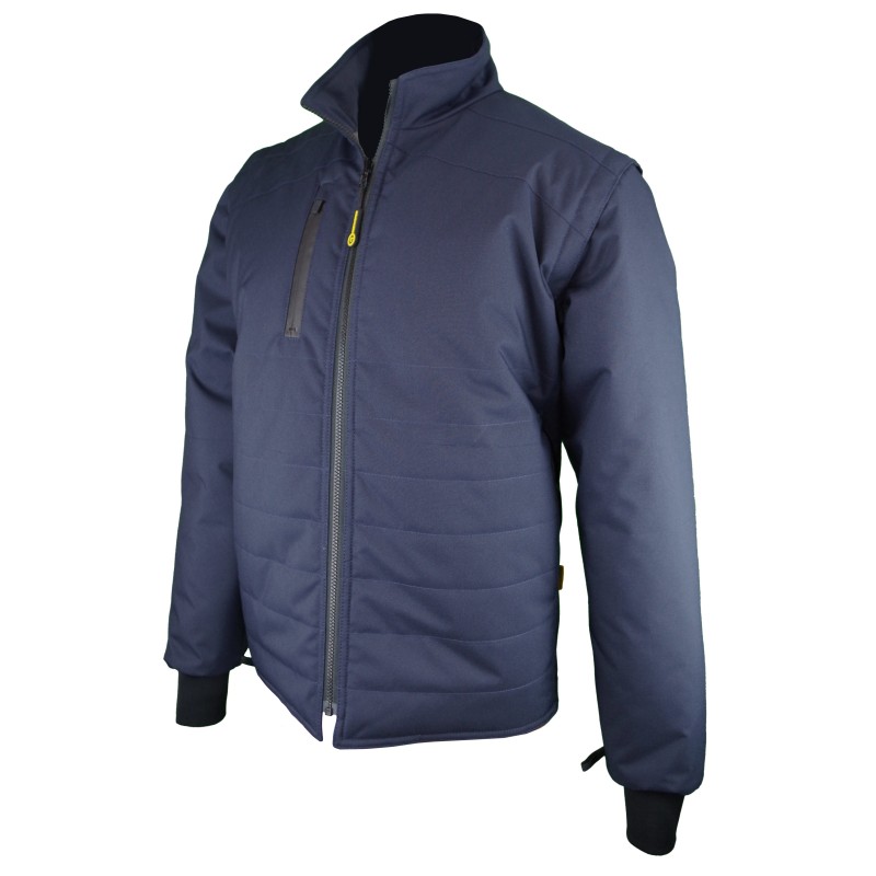 GILET CHAUD RECYCLE FOREZ UNI MARINE