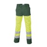 Pantalon Protec II Classe II Kojac Jaune et Vert Prairie