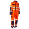 Combinaison 2 zips Hygrovet HV Full Protec Magnum Orange fluo et Marine