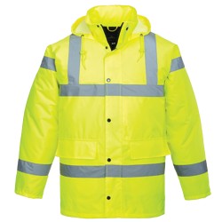 MAINT 05 - Parka Haute Visibilité Coloris Jaune Fluo
