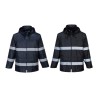Veste de pluie IONA Marine avec bandes rétro