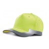 Casquette fluo 5 panneaux JAUNE FLUO