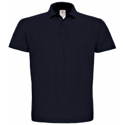 Polo manches courtes 100% coton Coloris Marine