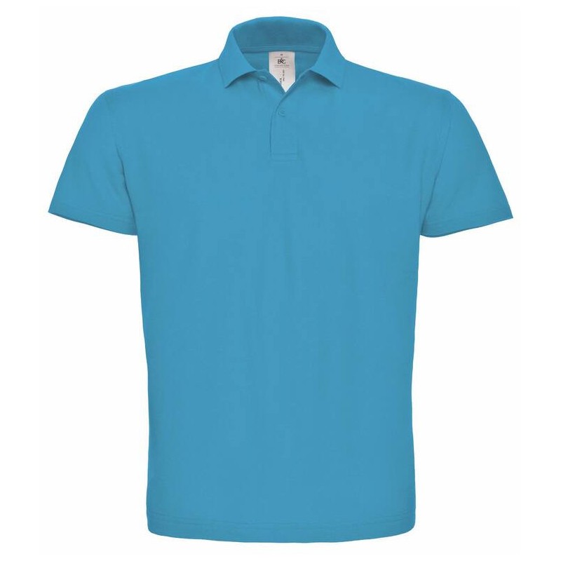 Polo manches courtes 100% coton Coloris Atoll