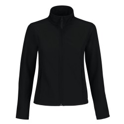 Veste softshell femme 2 couches coloris Noir