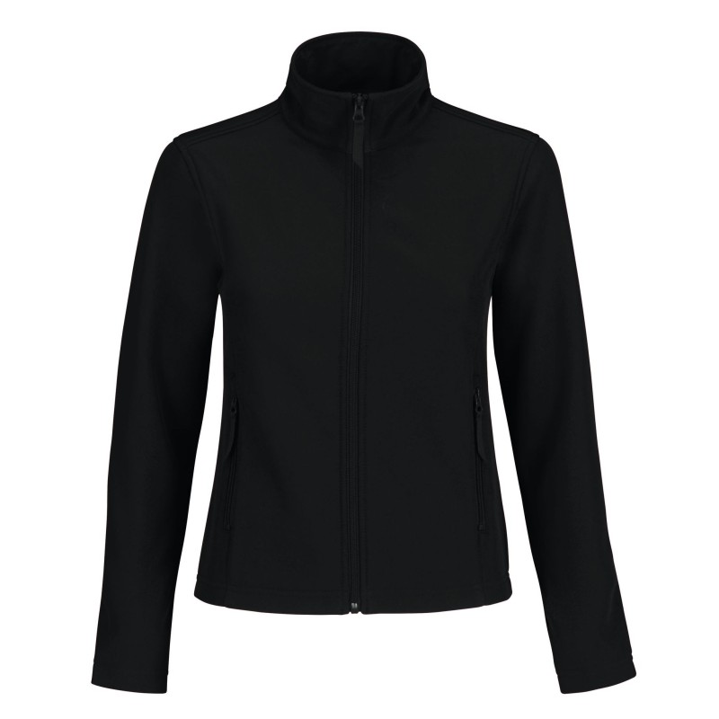 Veste softshell femme 2 couches coloris Noir
