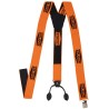 BRETELLES A BOUTON ORANGE HAUTE VISIBILITE