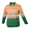 Blouson Protec II Classe II Magnum Orange et Vert Prairie