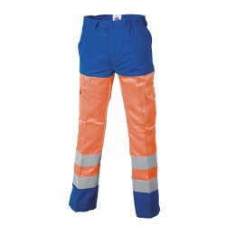 Pantalon Evolution Protec II Lav. Ind. Orange Fluo Bugatti Magnum