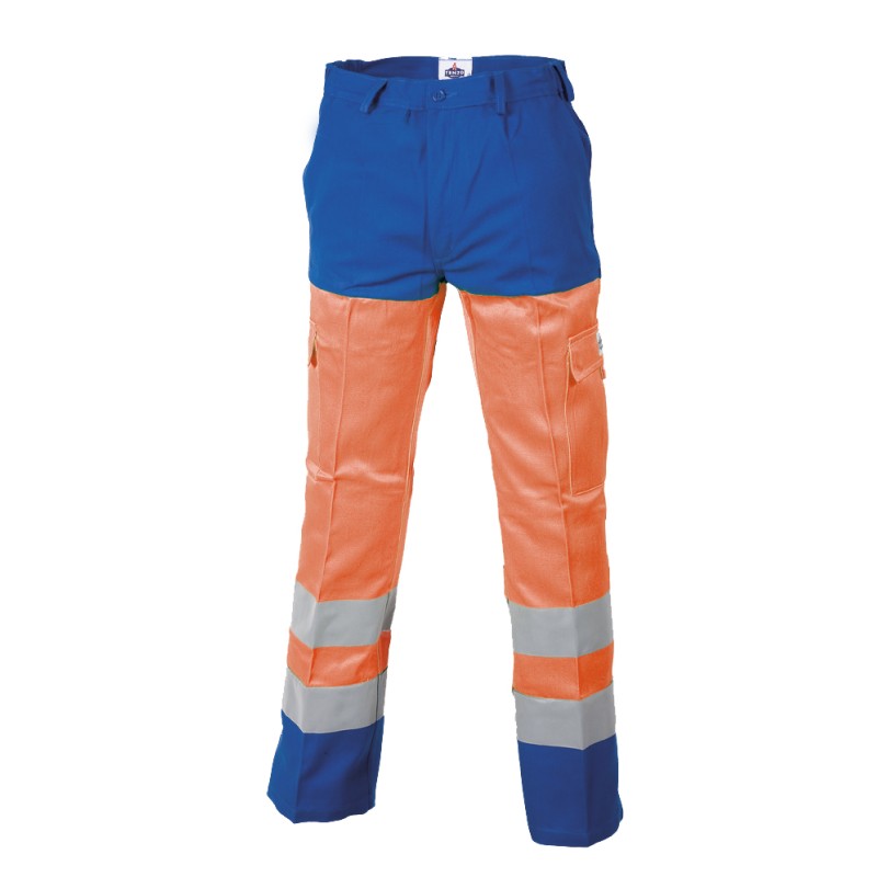 Pantalon Evolution Protec II Lav. Ind. Orange Fluo Bugatti Magnum