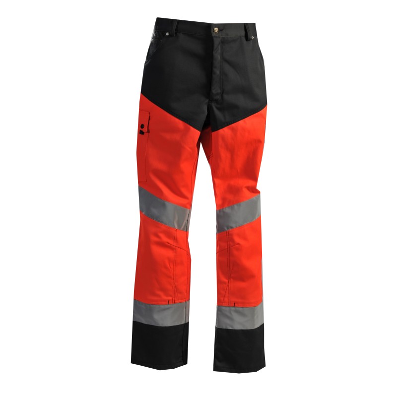 Pantalon Sportwear Magnum Rouge Fluo et Noir