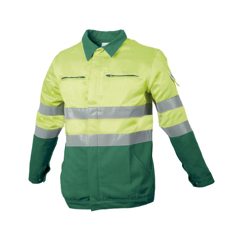 Blouson Protec II Classe II Kojak Jaune et Vert Prairie