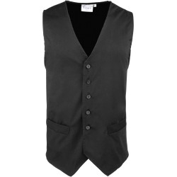 Gilet de Serveur Homme Coloris Noir