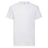 Tee-shirt classic col rond manches courtes 100% coton Coloris Blanc