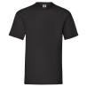 Tee-shirt classic col rond manches courtes 100% coton Coloris Noir