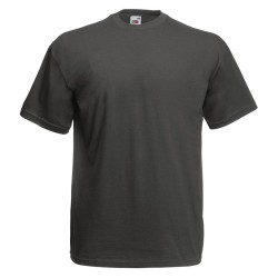 Tee-shirt classic col rond manches courtes 100% coton Coloris Light Graphite / Anthracite