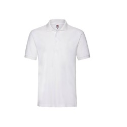 Polo classic manches courtes 100% coton Coloris Blanc
