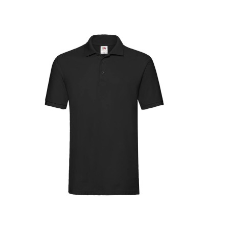 Polo classic manches courtes 100% coton Coloris Noir