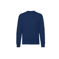 Sweat-shirt classic col rond 80% coton 20% polyester Coloris Marine