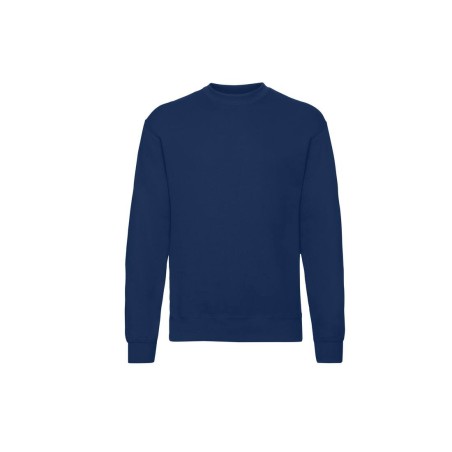 Sweat-shirt classic col rond 80% coton 20% polyester Coloris Marine