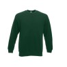 Sweat-shirt classic col rond 80% coton 20% polyester Coloris Vert Bouteille