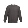 Sweat-shirt classic col rond 80% coton 20% polyester Coloris Anthracite
