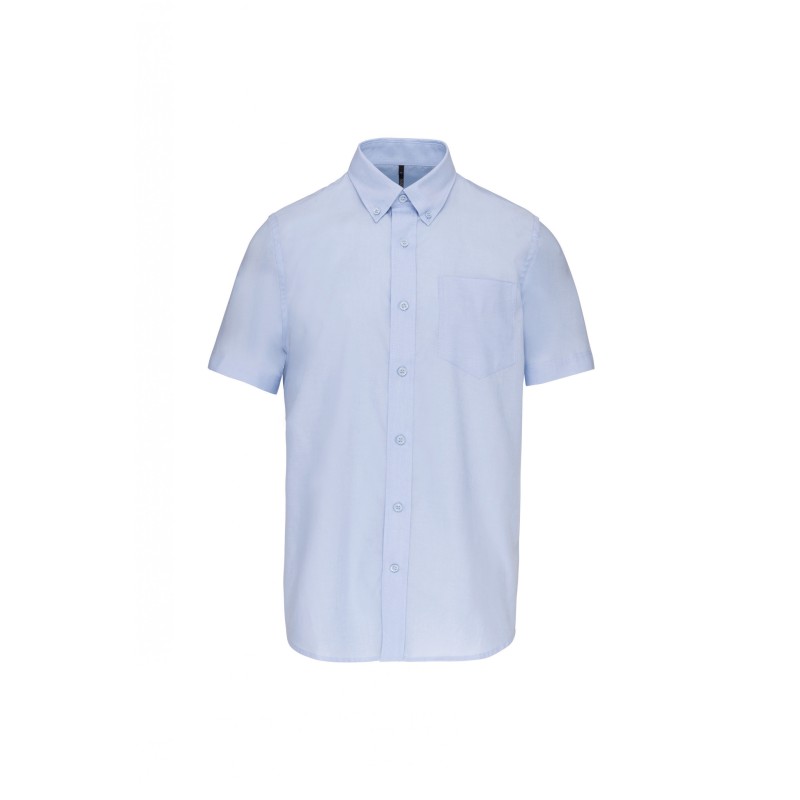 Chemisette manche courtes Coton / Poly Coloris Oxford Blue