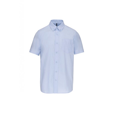 Chemisette manche courtes Coton / Poly Coloris Oxford Blue