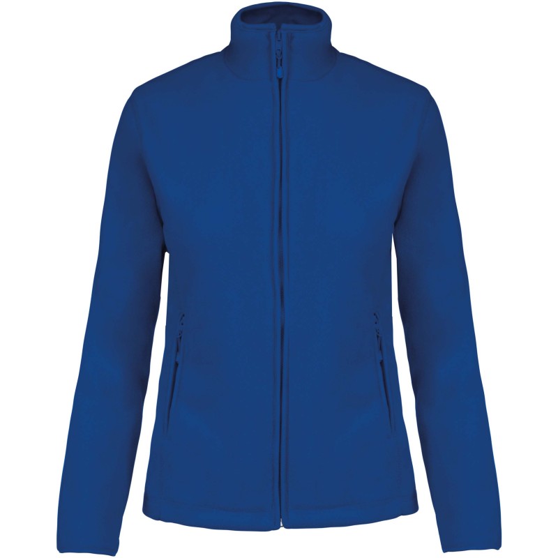 Veste polaire femme  manches longues Coloris Royal Blue