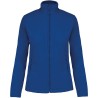 Veste polaire femme  manches longues Coloris Royal Blue